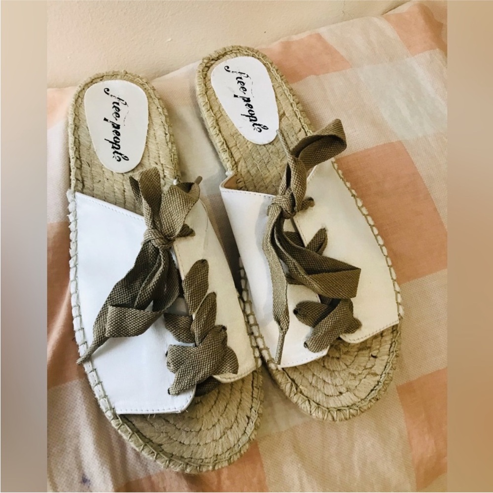 Free People Lace Up Espadrilles